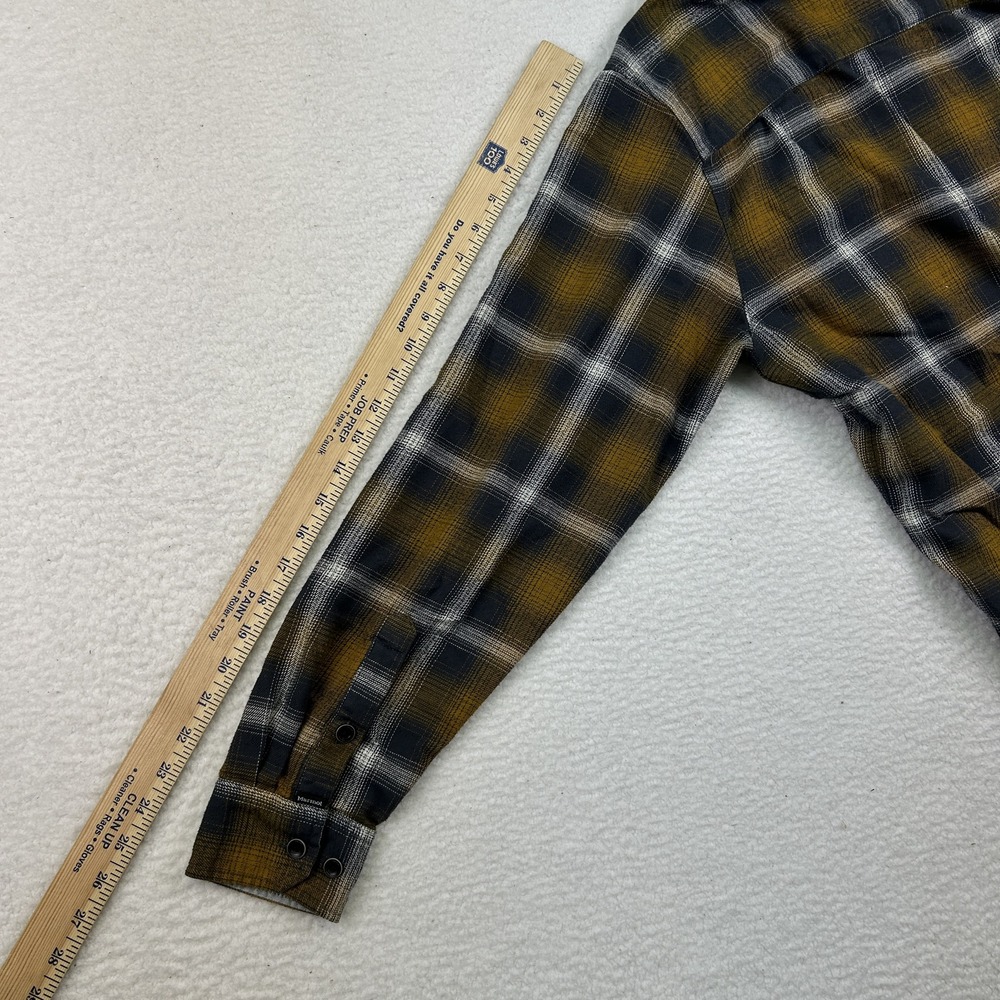Marmot‎ Shirt Mens Medium Flannel Button-Up Plaid Workwear Outdoor - Picture 13 of 15